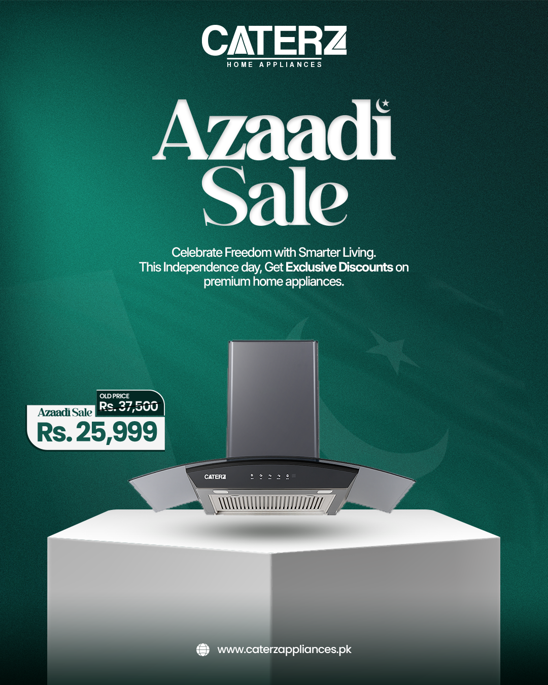 Caterz Range Hood CA-H-90-H | Azaadi Sale