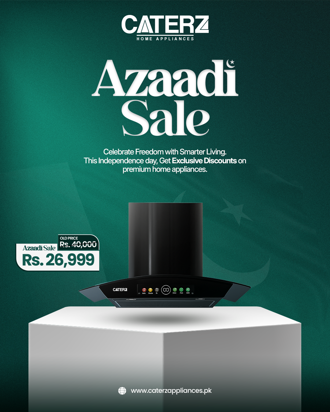 Caterz Range Hood CA-H-90-M | Azaadi Sale