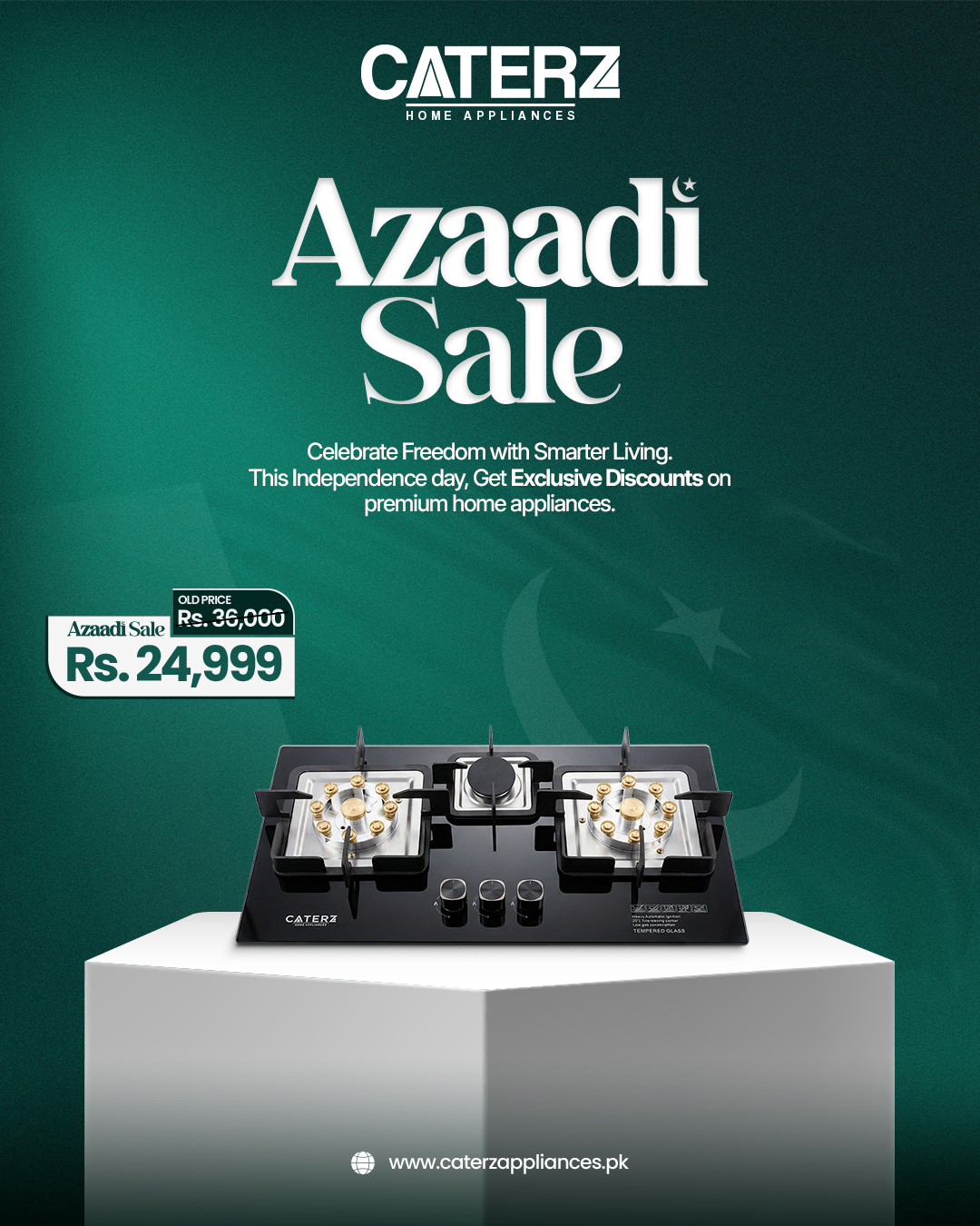 Caterz Infrared Cooktop CZ-910 | Azaadi Sale