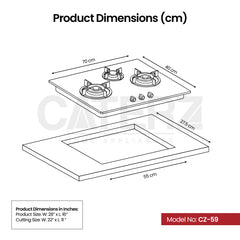 Built-In Hob- CZ-59
