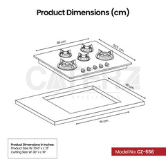 Built-In Hob- CZ-556